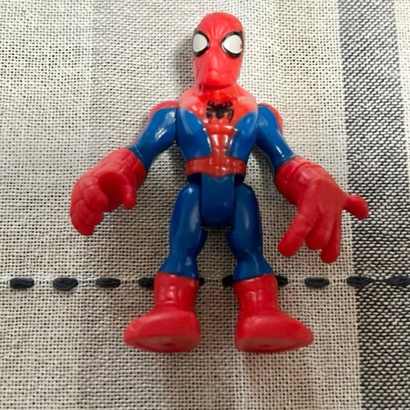 Imaginext figures lot of 14 Disney blue beetle/black mantra/power rangers/spider - Picture 10 of 10